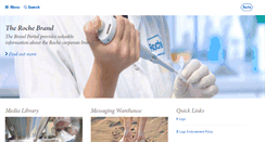 Desktop Screenshot of brand.roche.com