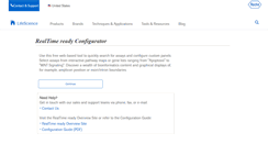 Desktop Screenshot of configurator.realtimeready.roche.com